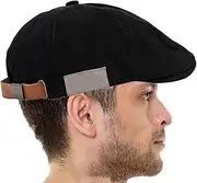 [Generic] Newsboy Men's Hat - Fashion Flat Beret Cap | Classy Flat Cap French Beret Hats for Outdoor Activities, Winter Vacation, Travel