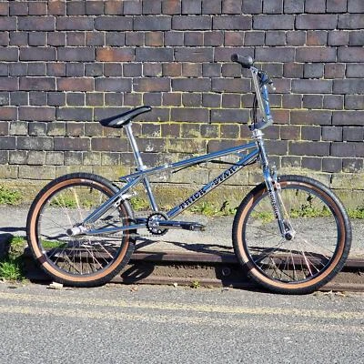 Hutch Trick Star Complete Retro Old School Style 20" BMX Bike Chrome