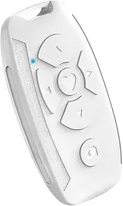 Wireless Selfie Remote - Selfie Camera Shutter, Pocket-Sized Selfie Clicker | Unniversal Mobile Phone Blue-Tooth Live Video Remote Control, Smart USB Charging, Sensing Rang, for E-Book Turn Page