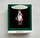1993 Lighting a Path ~ Elf Carrying a Lantern ~ Hallmark Miniature Ornament