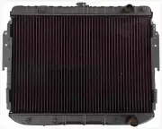 Radiator For 1975-78 Chrysler Cordoba 6.6L V8 6556cc 400ci Made of Copper Brass (for: Chrysler)