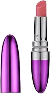 Lipstick Mini Vibrating Egg Vibrators Female masturbator Vibrating Wireless Flirting Ricochet Sex Toys for Women (Purple)