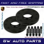 2PC 5x130 20mm Hub Centric Wheel Spacers For Porsche 911 Comes With Lug Bolts (for: Volkswagen)