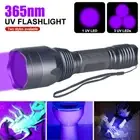 C10 Black Mirror 365NM UV Flashlight High Power USB Rechargeable UV Black Light