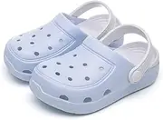 [MEMON] Baby Boys Girls Clogs Slippers Toddler Slip On Lightweight Sandals Shockproof Girls Summer Pool Beach Shoe