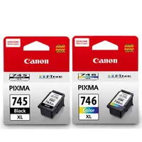 在飛比找momo購物網優惠-【Canon】PG-745XL+CL-746XL 原廠組合包