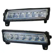 Car LED DRL Fog Light for - ML W164 X164 X204 Driving Lamp Daytime Running Light Bumper Lamp Transparent
