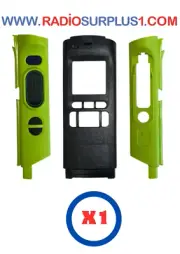 1 x Motorola APX6000/7000 Front & Side Housing Set - Green sides / Black front