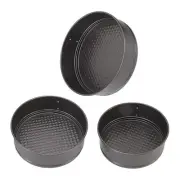 (20/22/24)3Pcs Cake Pan Set Prevent Sticking Round Springform Pan With