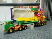 SIKU V350 HANOMAG HENSCHEL SATTELZUG MIT FAHRBARER KRANBRÜCKE SAMMLERSTÜCK