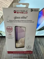 ZAGG (Glass Elite+) Screen Protector for Samsung Galaxy A02 and A32 5G