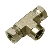 Apache 39035915 Steel Universal Hydraulic Adapter 1/2 Female x 1/2 Female in.