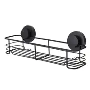 Suction Shelf Rack Bathroom Shower Caddy Organizer Storage Spice Holder Black