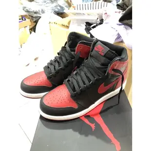 激新 NIKE AIR JORDAN 1 Retro high Banned 黑紅 禁穿 2016 男鞋 情侶鞋 女鞋