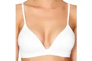 Lovable Seamless Padded Soft Cup Bra LLSG246B White