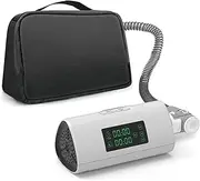 Cleaner and Sanitizer Machine - Rechargeable 3 Modes Small Ozone Ventilator Sterilizer for Cpap Machine, Mask and Air Tube - Low-Noise Professional Cleaning Device