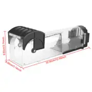Reusable Safe Firm Plastic Household Mouse Catcher Rodents Trap Smart Self-locki