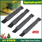 4x Mulcher Blades fits 42"inch Cut John Deere Ride on Mower GX22151 GY20850 NEW
