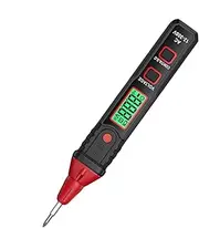 Voltage Digital Pen | 12-300V AC Voltage Detector - LCD Display Digital Wire Detector Multi-Function for Electrician