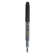 Pilot Varsity Fountain Pen, Medium Point, Black Ink, 6-Count