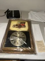 WALL CLOCK 1911 FORD Touring CAR FREDERICK ELMIGER YARBOROUGH