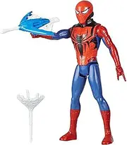 Marvel Spider Man Titan Hero Series Blast Gear Action Figure (12 inches, Multicolor)