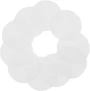 iplusmile 20pcs LED Downlight Diffusion Plates Round Lamp Shade Diffusers Easy Installation for Enhanced Light Uniformity for Lighting Fixtures