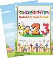 Toddler Workbook - Preschool Learning Book with Numbers, Letters and Activities | Interactive Educational Practice Paper for Children Aged 3 to 8 Years, Fun Cartoon Design for Travel, S