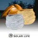 Solar Life 索樂生活 頂級5730 LED軟性露營居家防水照明燈條.節能110V串燈帳篷露營LED燈條軟性黃光白光防水燈條戶外室內高亮度