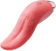 Clitoral Tongue Licking Vibrator,Realistic Vibrators with 10 Vibration Modes,Vaginal Nipples Clitoral Stimulator Rechargeable & Waterproof Adult Sex Toys for Women & Couples