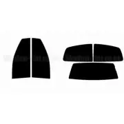 For Renault Twingo 3-door 1993-07 Full Pre Cut Window Tint Kit Front & Rear Film