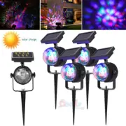 Solar Power Star Light Laser Lights Projector Outdoor Waterproof Party Lawn Lamp