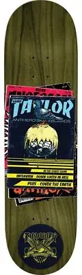 Anti Hero Skateboards Grant Taylor Thrasher Collab Skate Deck 8.38" x 32.25"