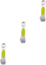 ABOOFAN 3pcs Multi-Function Lemon Peel Grater Planer Knives Wire Cutter Melon Planer Kitchen Tool Set for Cocktails Random Color