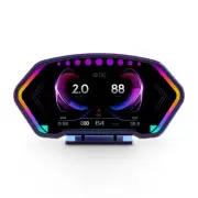 Digital OBD GPS HUD Car Speedometer Head Up Display RPM Alarm Gauge Accessories (for: Honda Civic)