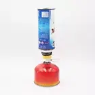 Outdoor Cassette Stove to Flat Gas Tank Adapter Valve Mutual Filling Portable