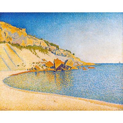 Paul Signac, Cassis, Cap Lombard, Opus 196, Semi-Metallic Gloss, 16" x 20"