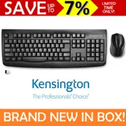 Kensington Wireless Desktop Keyboard + Mouse Set Windows Computer Usb