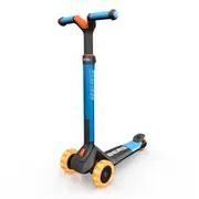 Berg Nexo Foldable Kids Scooter with Lights - Blue Age 2+