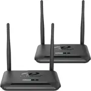 Wireless HDMI Transmitter and Receiver, 1080P HD Wireless HDMI Extender Kit