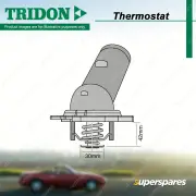 Tridon Thermostat for Lexus IS250 GS250 GS300 GS350 GS450H IS250C IS350 RC350