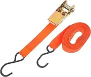 KITANDOVE 4pcs Heavy Duty Ratchet Tie Down Straps for Truck Trailer and Auto Cargo Lashing Straps for Reliable Fastening and Secure Transport