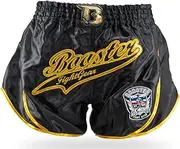[Booster Fight Gear] Booster Muay Thai Shorts Retro Slugger 1 Large, Blue, 30