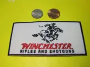 WINCHESTER FIREARMS VEST PATCH 2 X 4 INCH IRON ON -or- SEW ON GUN PATCH CAPS ETC