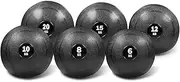 Meteor Classic Slam Ball - Dead Bounce, Strong Grip,Thick Sheel, Medicine Ball, Gym Ball, Exercise Ball for Explosive Strength Training, Crossfit, Muscle Growth, Endurance, Agility Workouts