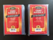 100 Cardboard Gold Card Saver 4 Semi Rigid PSA BGS SGC Grading Submissions