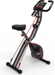 PASYOU Folding Exercise Bike,Magnetic Exercise Bike Foldable for Home,Spin Bike