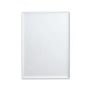 better bevel Vanity Mirror 24" W x 36" H Rectangular Frameless Beveled Edge