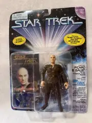 Star Trek Playmates Captain Jean Luc Picard as GALEN Figure Skybox Card NIP