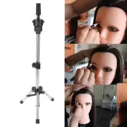 Hairdressing Training Head Holder Salon Model Mannequin Head Tripod Stand White